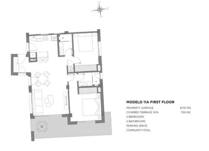 New Build - Apartment - Los Alcazares - Parque Diana