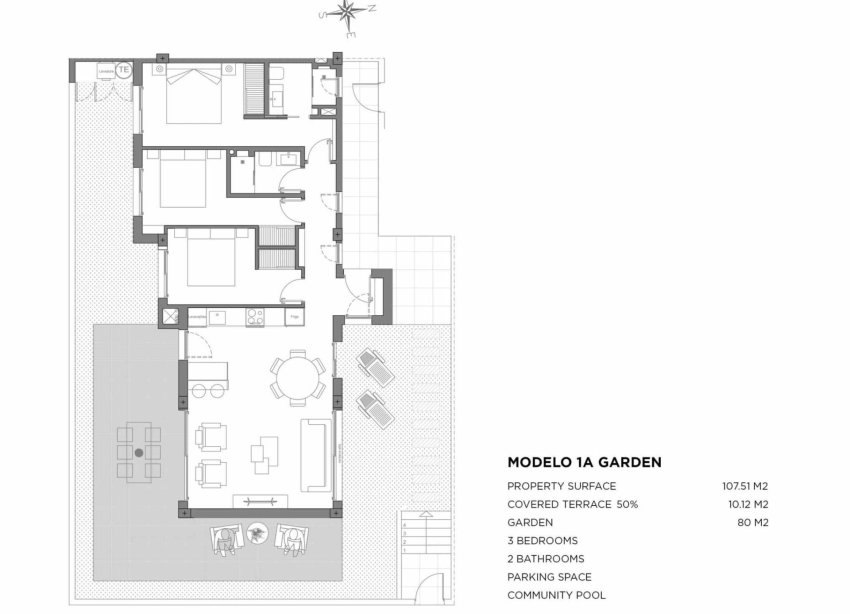 New Build - Apartment - Los Alcazares - Parque Diana