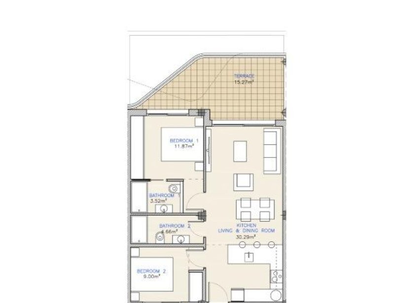 New Build - Apartment - Los Alcazares - Serena Golf