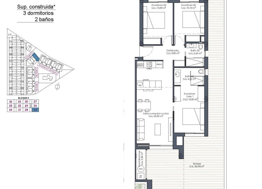 New Build - Apartment - Los Alcazares - Serena Golf
