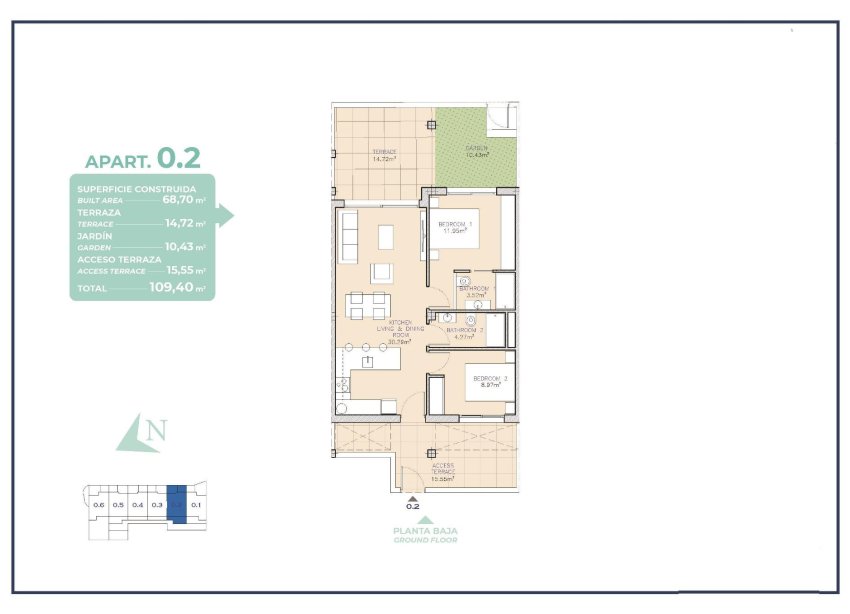 New Build - Apartment - Los Alcazares - Serena Golf