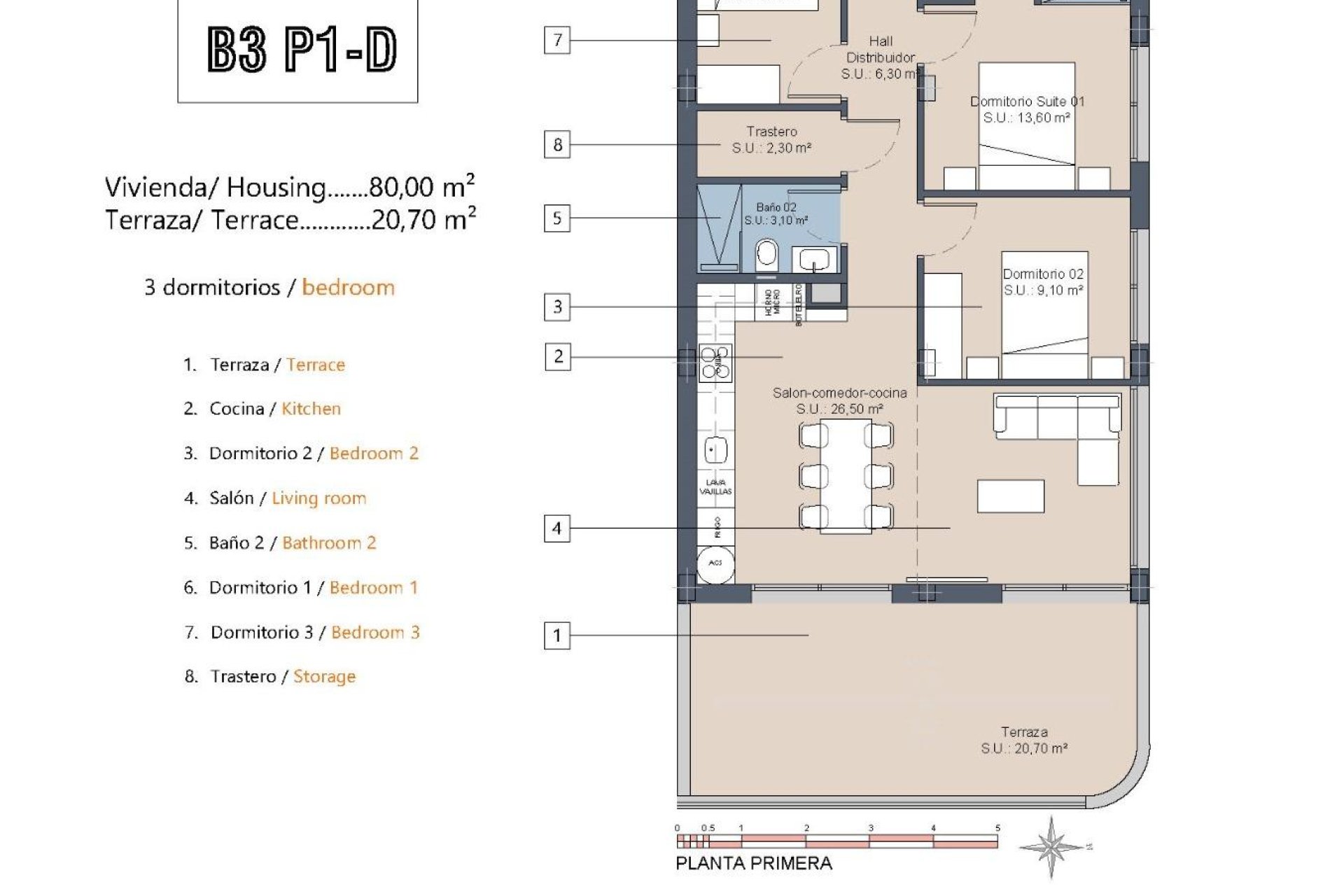 New Build - Apartment - Los Alcazares - Torre del Rame