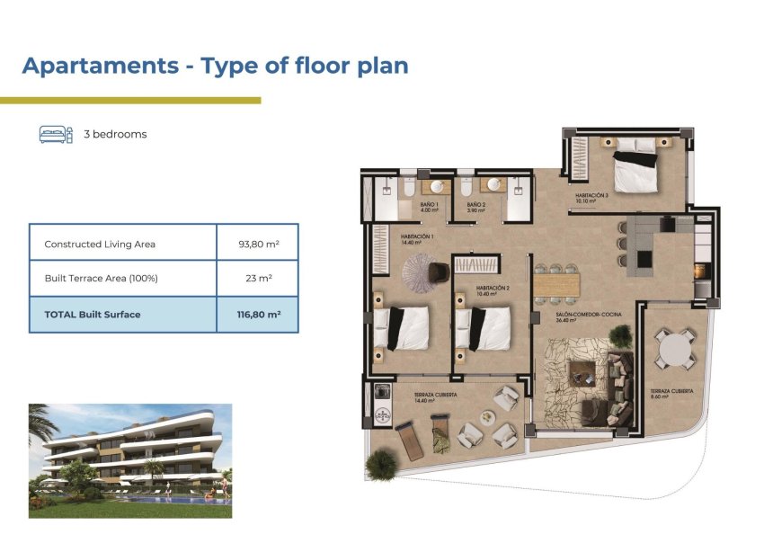 New Build - Apartment - Orihuela Costa - La Ciñuelica