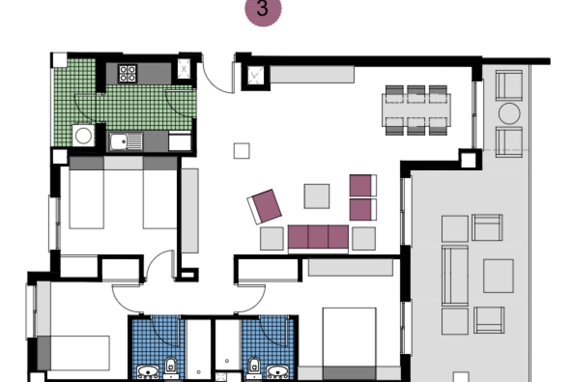 New Build - Apartment - Orihuela Costa - Mil Palmeras
