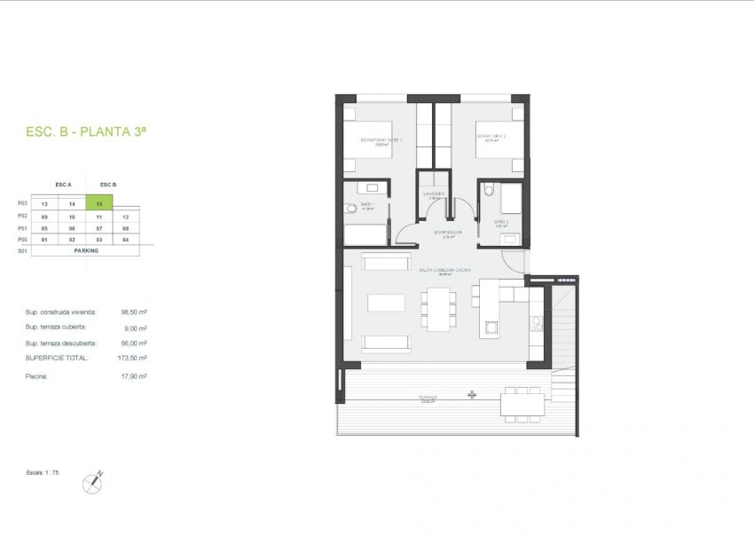 New Build - Apartment - Orihuela - Las Colinas Golf