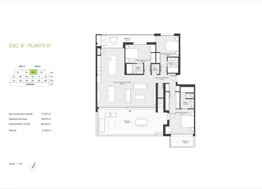 New Build - Apartment - Orihuela - Las Colinas Golf