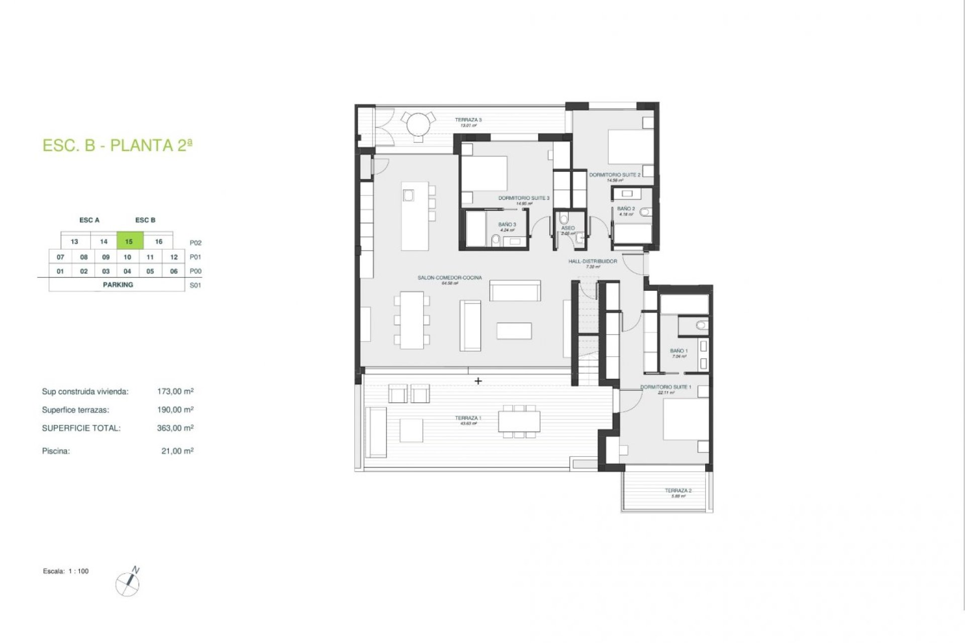 New Build - Apartment - Orihuela - Las Colinas Golf