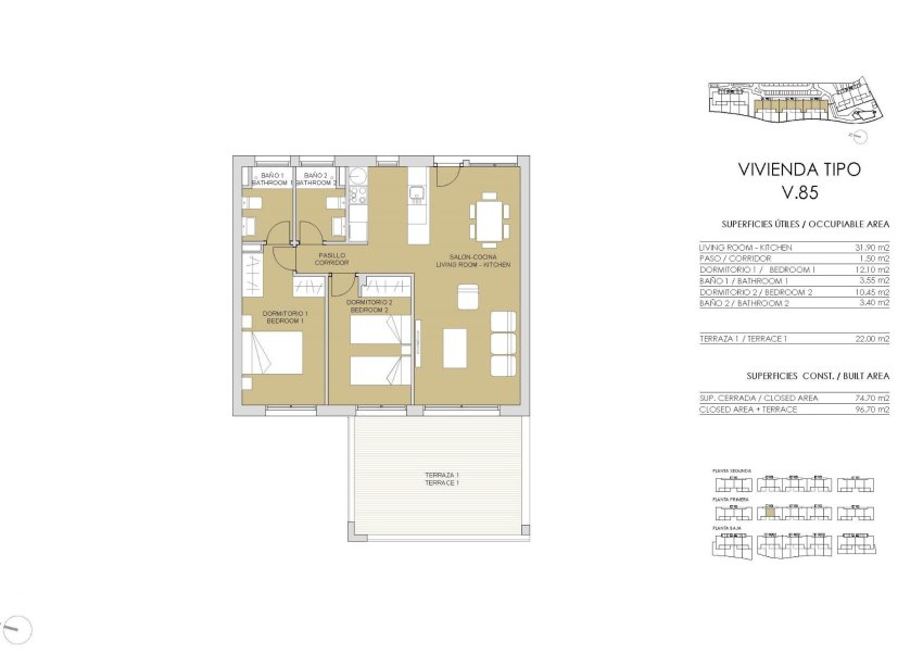 New Build - Apartment - Pilar de la Horadada - Lo Romero Golf