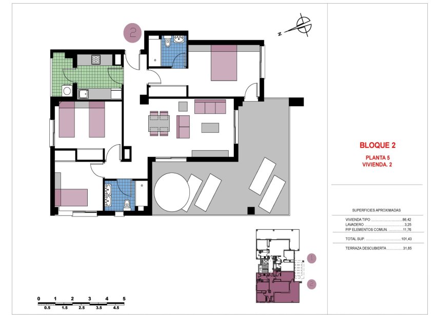 New Build - Apartment - Pilar de la Horadada - Mil Palmeras