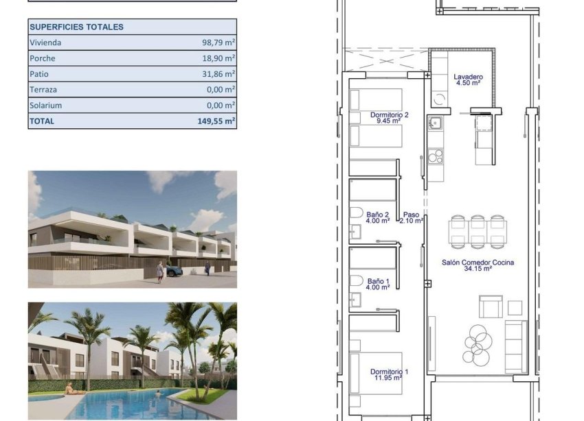 New Build - Apartment - Pilar de la Horadada - pueblo