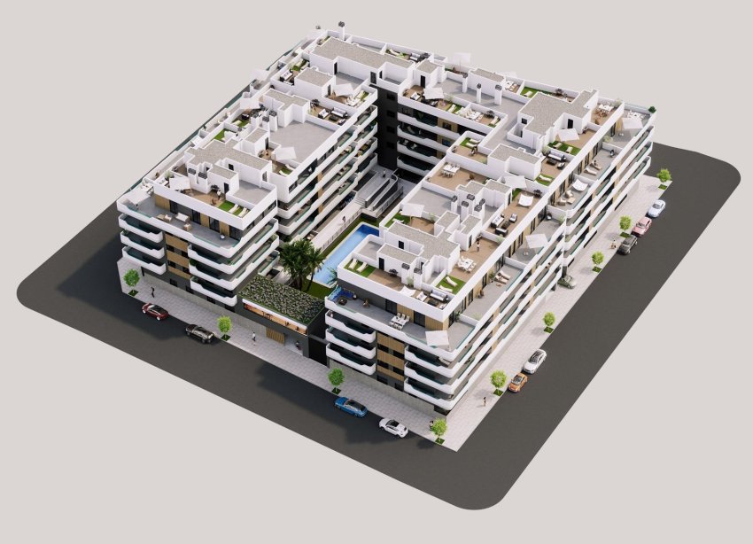 New Build - Apartment - Santa Pola - Eroski