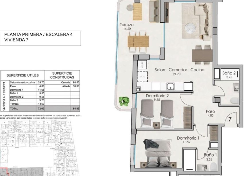 New Build - Apartment - Santa Pola - Estacion de autobuses