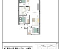New Build - Apartment - Torre Pacheco - San Cayetano