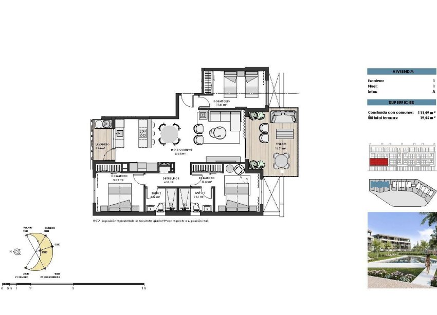 New Build - Apartment - Torre Pacheco - Santa Rosalia Lake And Life Resort