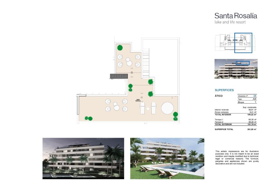 New Build - Apartment - Torre Pacheco - Santa Rosalia Lake And Life Resort