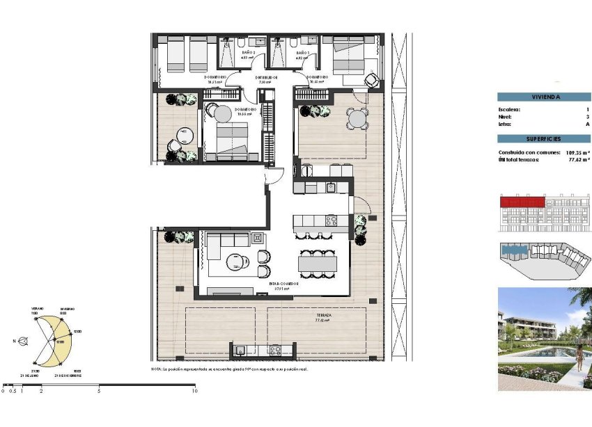 New Build - Apartment - Torre Pacheco - Santa Rosalia Lake And Life Resort