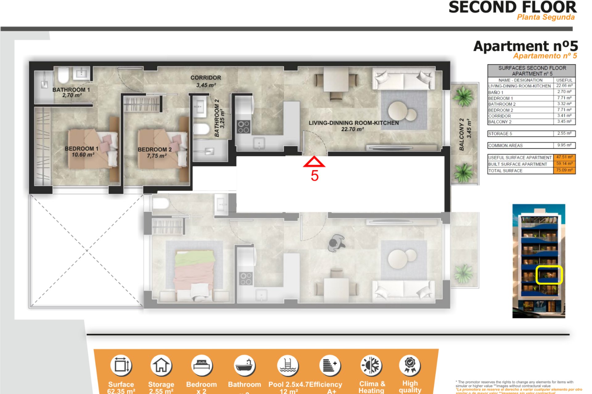 New Build - Apartment - Torrevieja - Acequion