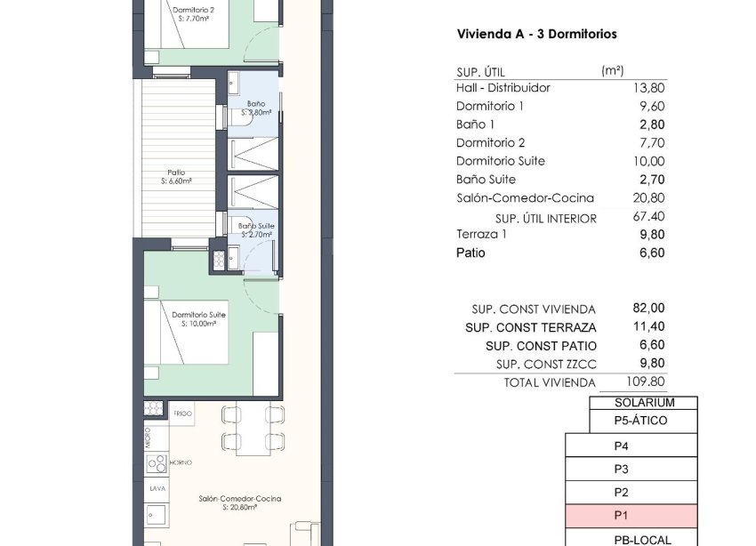 New Build - Apartment - Torrevieja - Habaneras