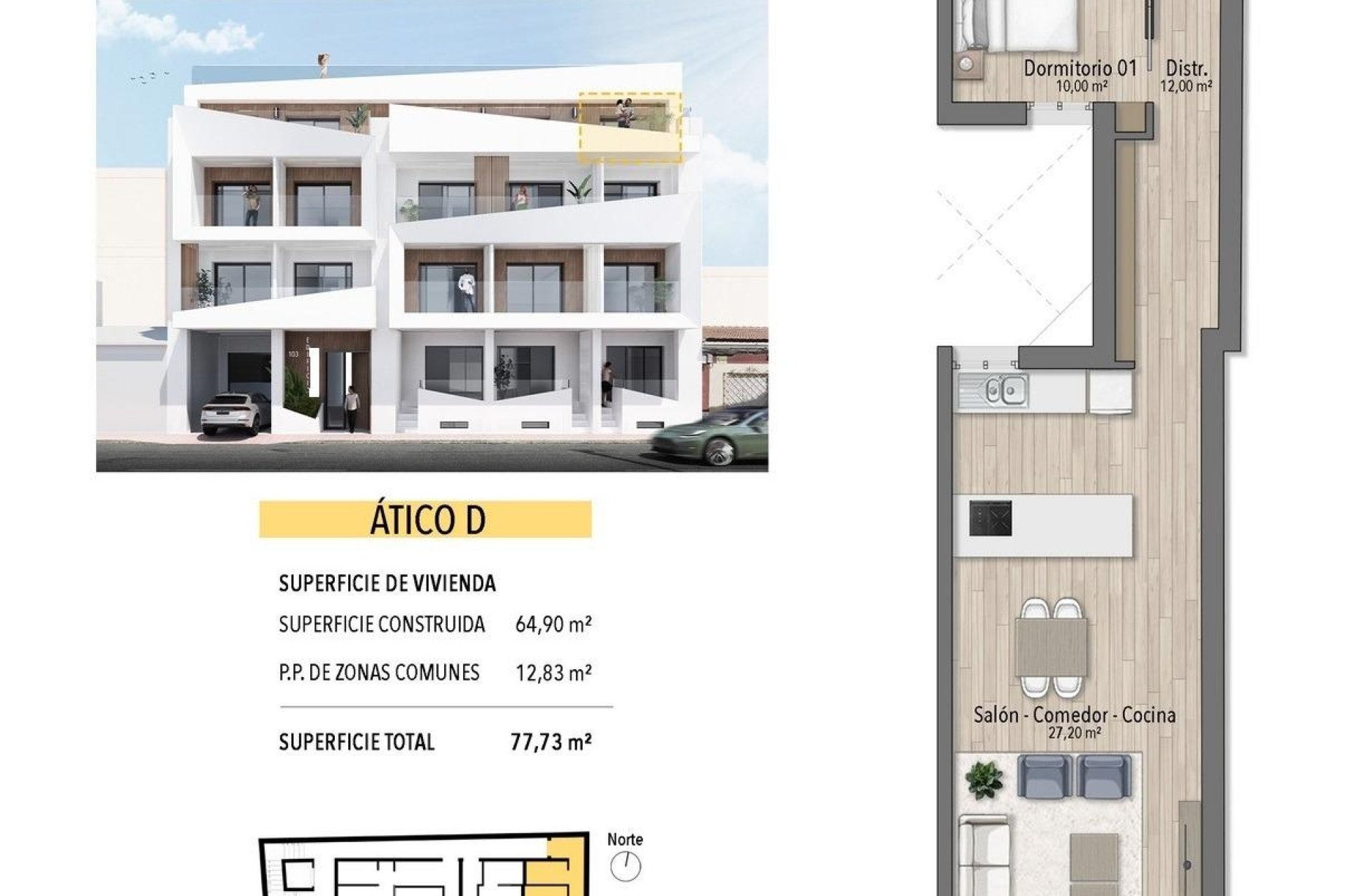 New Build - Apartment - Torrevieja - Playa de El Cura