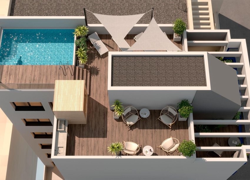 New Build - Apartment - Torrevieja - Playa del Acequión