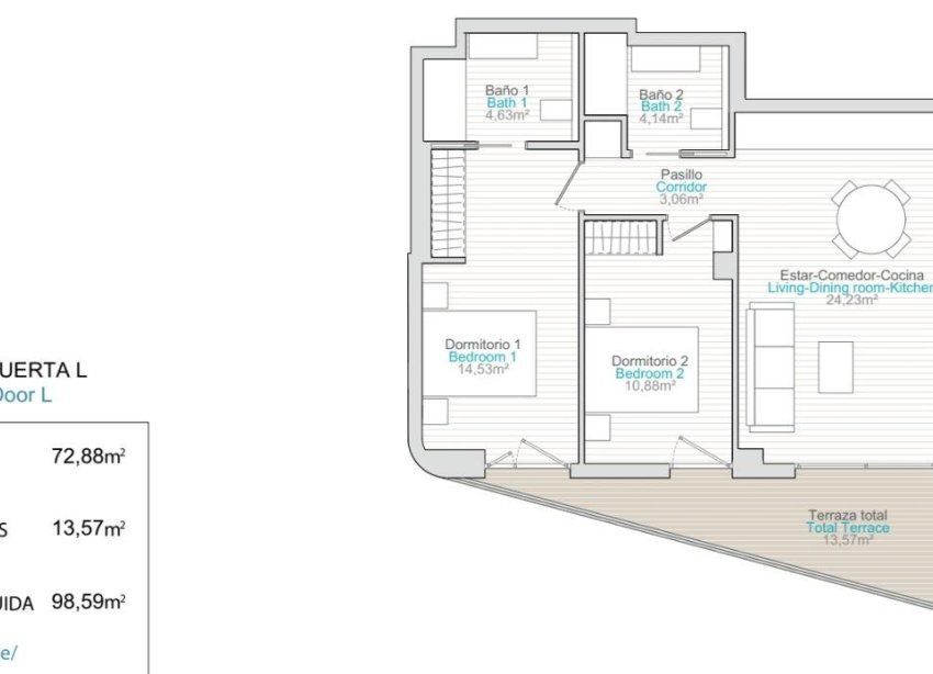 New Build - Apartment - Villajoyosa - La Tellerola