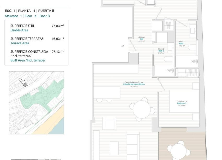 New Build - Apartment - Villajoyosa - Pueblo