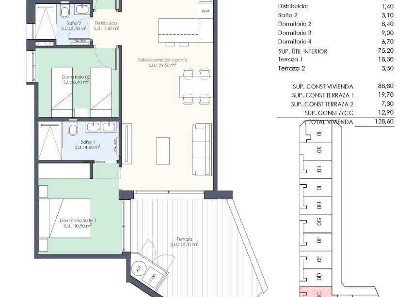 New Build - Bungalow - Benijofar - Pueblo