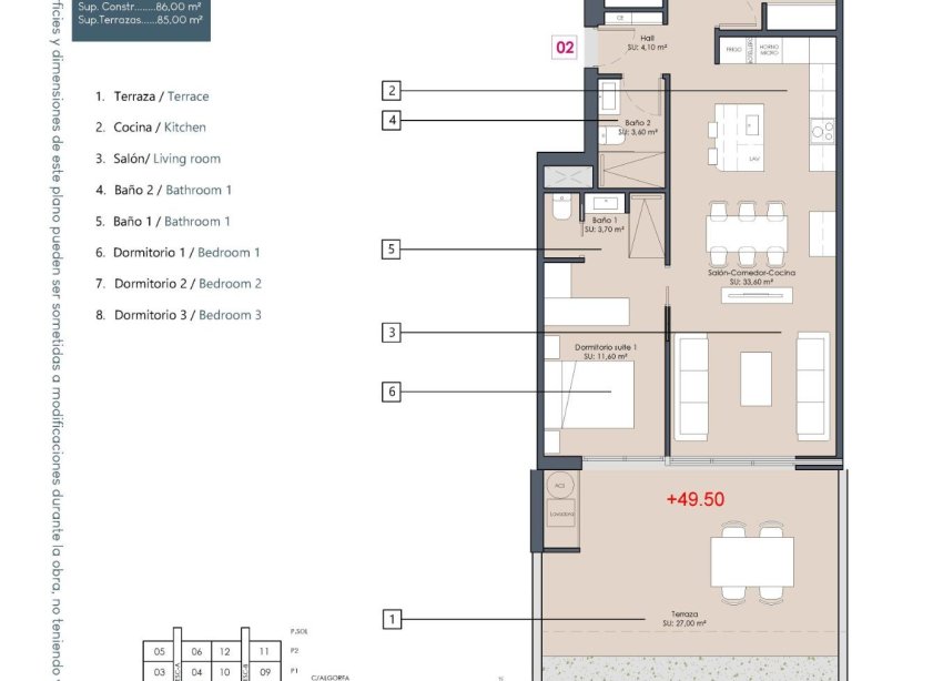 New Build - Bungalow - Benijofar - Pueblo