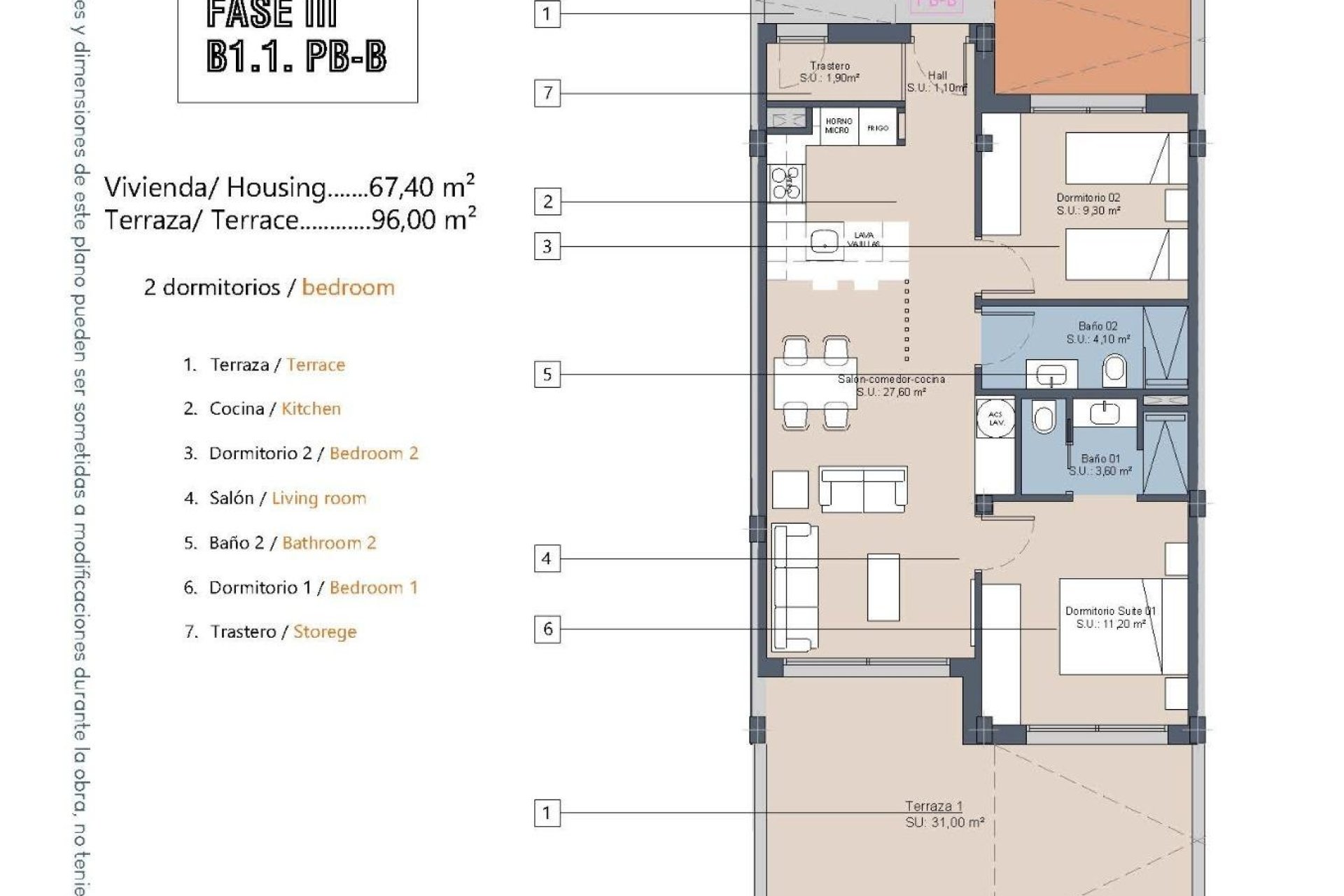 New Build - Bungalow - Los Alcazares - La Serena Golf