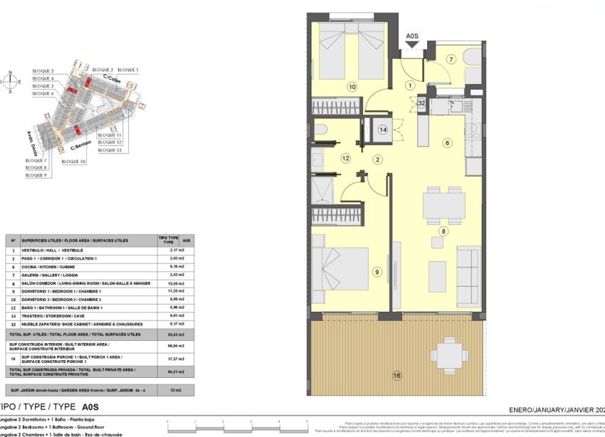 New Build - Bungalow - Los Balcones, Torrevieja - Los Balcones