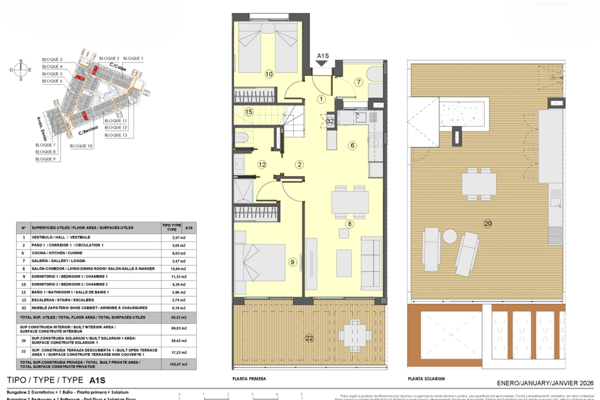 New Build - Bungalow - Los Balcones, Torrevieja - Los Balcones