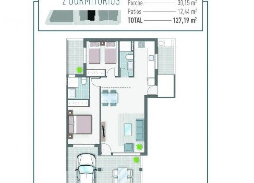 New Build - Bungalow - Pilar de la Horadada - La Rambla