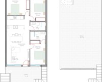 New Build - Bungalow - Pilar de la Horadada - Parque del Mediterraneo