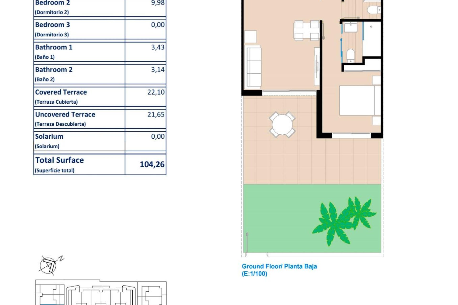 New Build - Bungalow - Pilar de la Horadada - Polideportivo