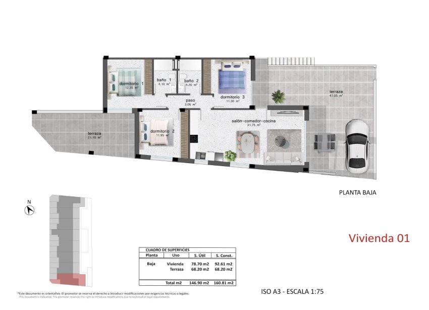 New Build - Bungalow - Pilar de la Horadada - Polígono Industrial Zona Raimundo Bened