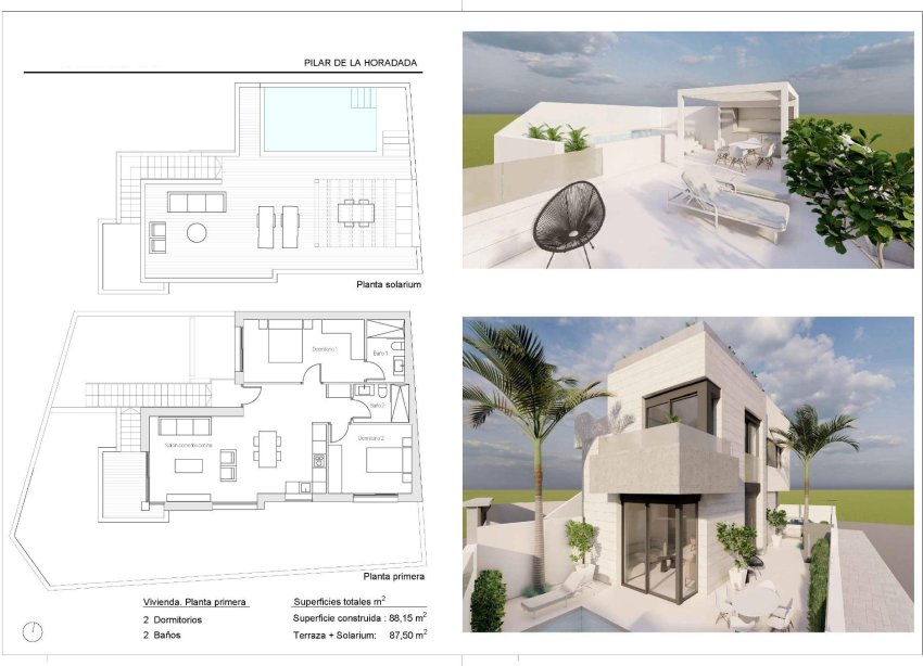 New Build - Bungalow - Pilar de la Horadada - pueblo