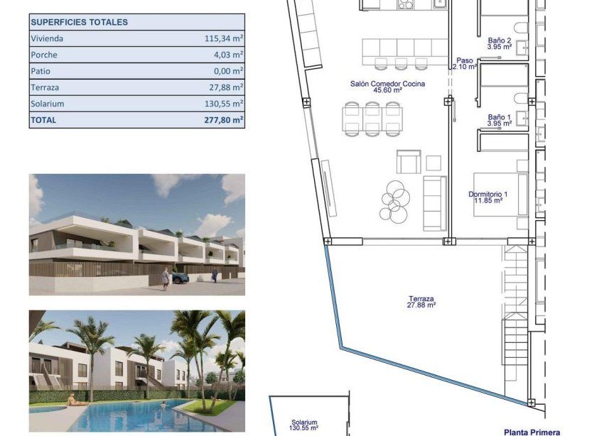 New Build - Bungalow - Pilar de la Horadada - pueblo