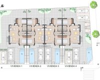 New Build - Bungalow - Pilar de la Horadada