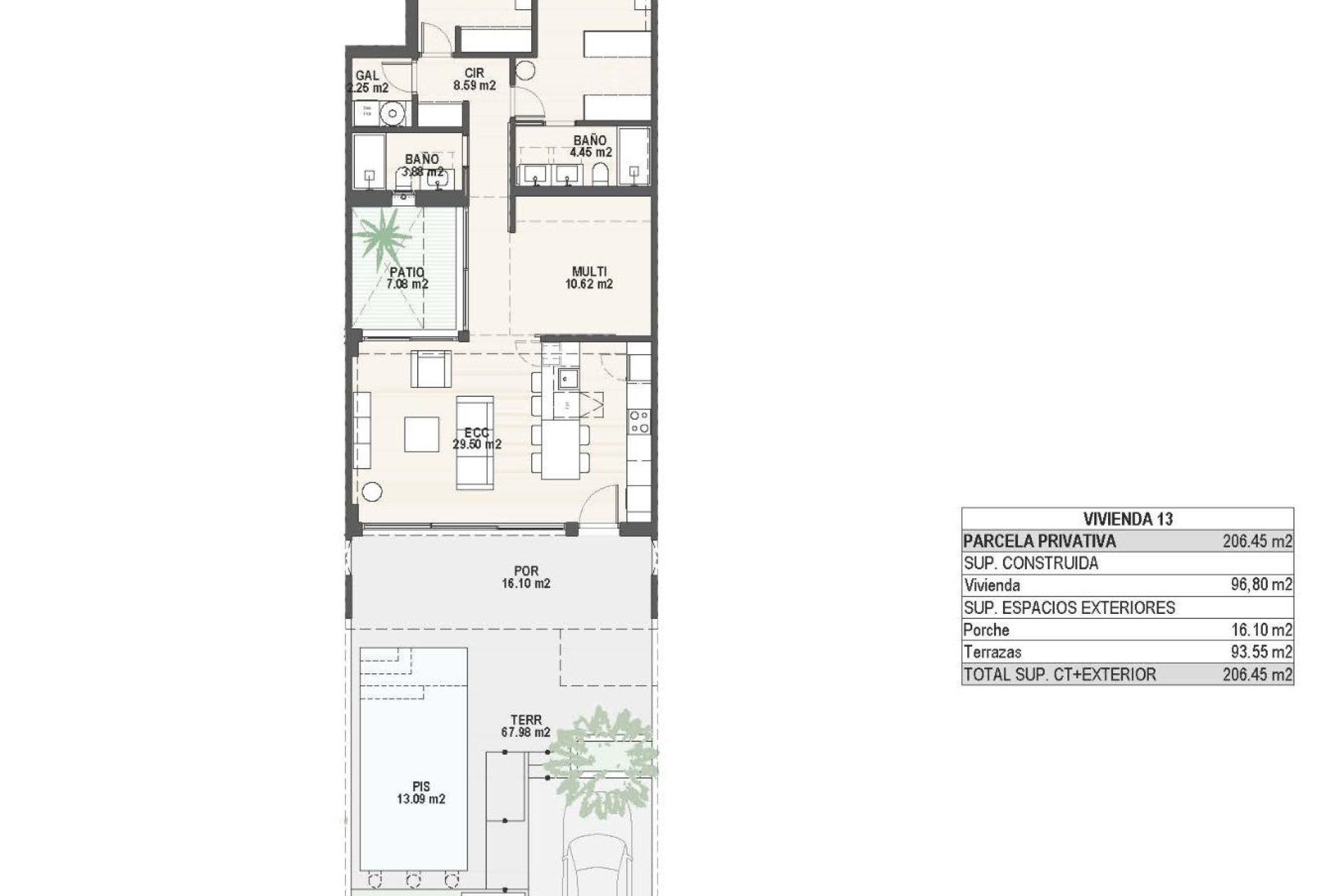 New Build - Bungalow - Pilar de la Horadada