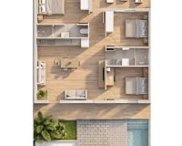 New Build - Bungalow - Pilar de la Horadada