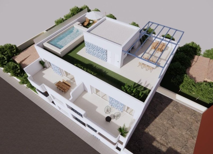 New Build - Bungalow - Pilar de la Horadada