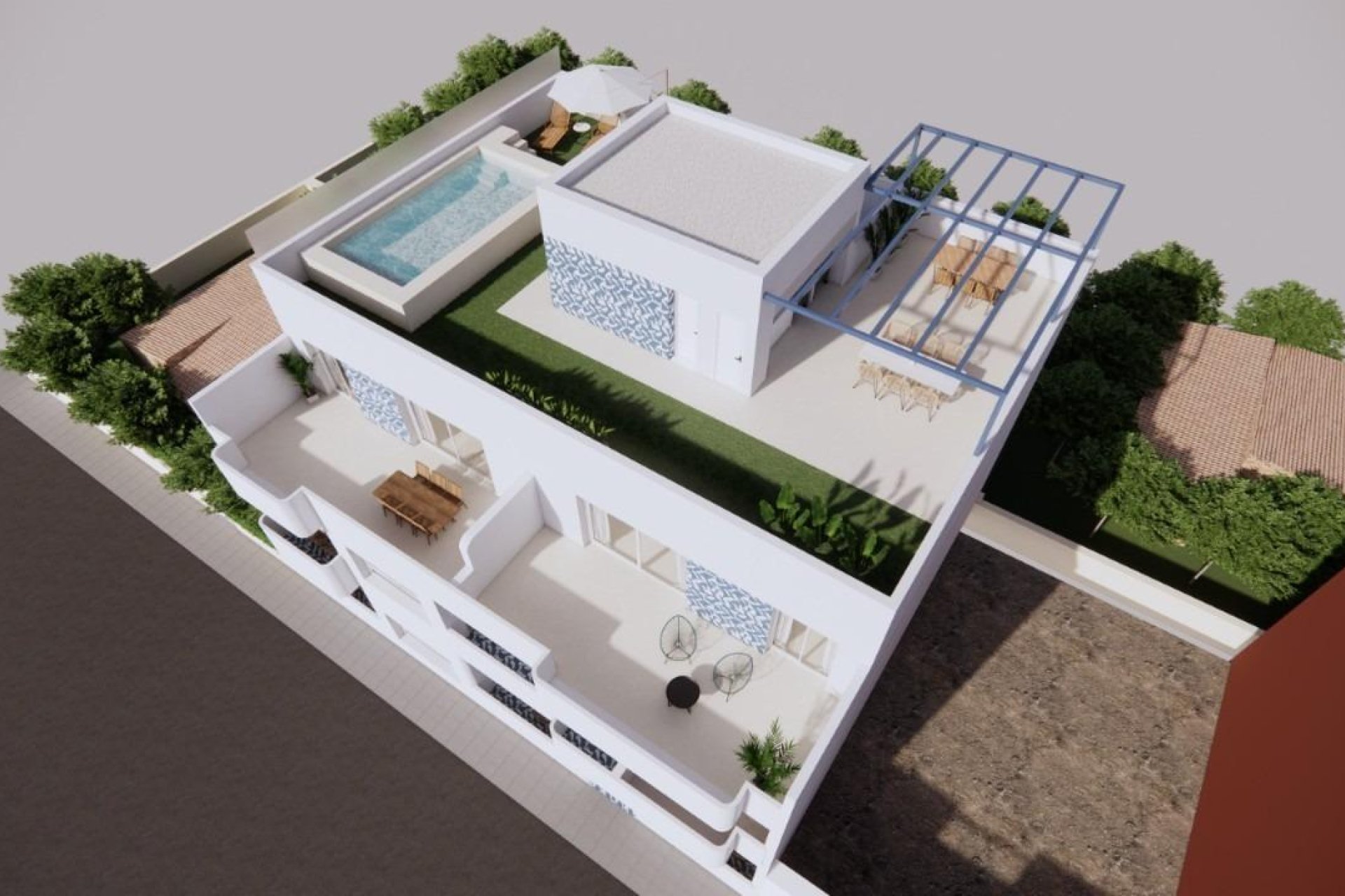 New Build - Bungalow - Pilar de la Horadada