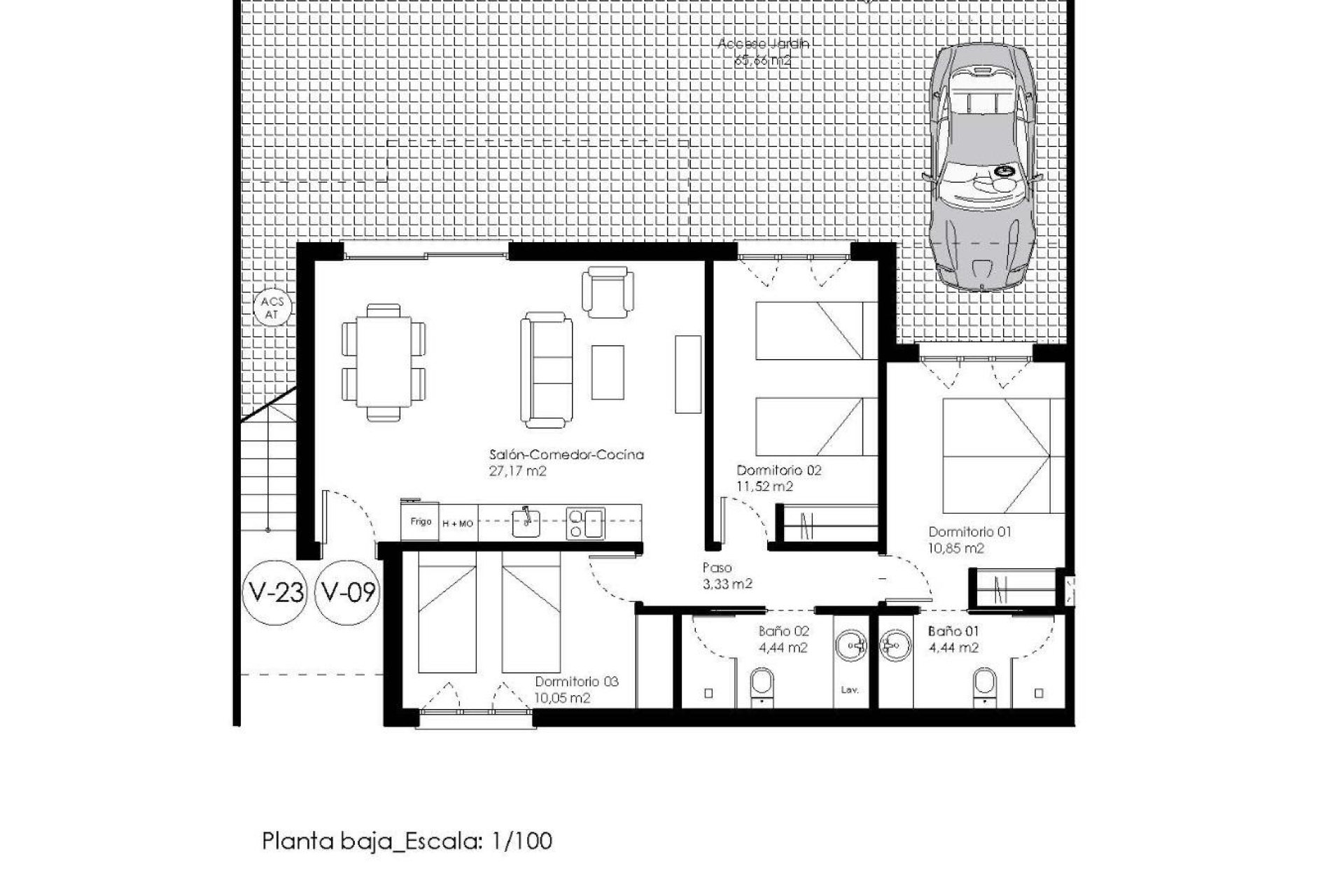 New Build - Bungalow - Pilar de la Horadada