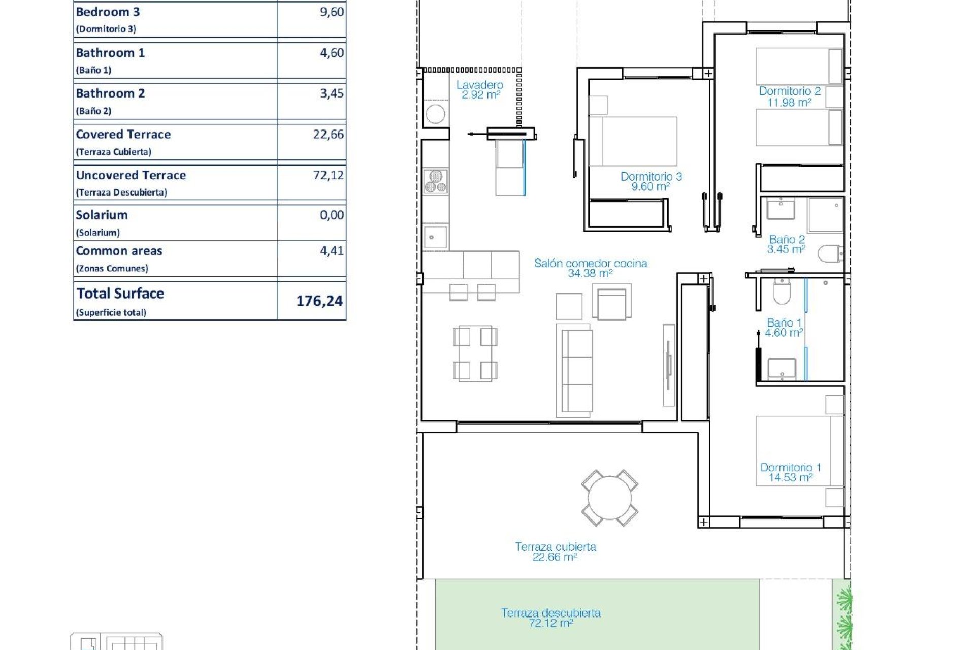 New Build - Bungalow - Pilar de la Horadada