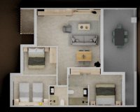 New Build - Bungalow - Pilar de la Horadada