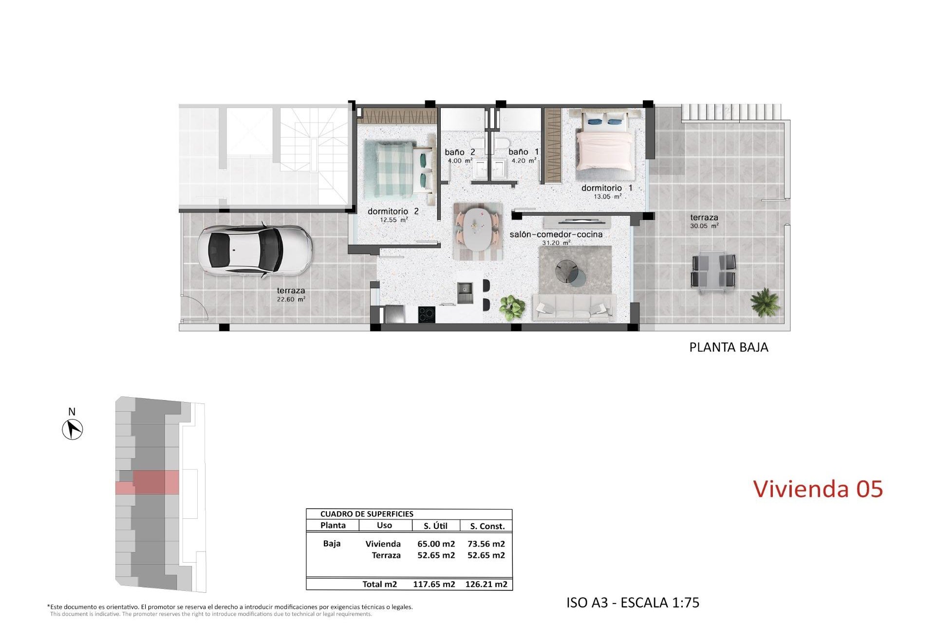 New Build - Bungalow - Pilar de la Horadada