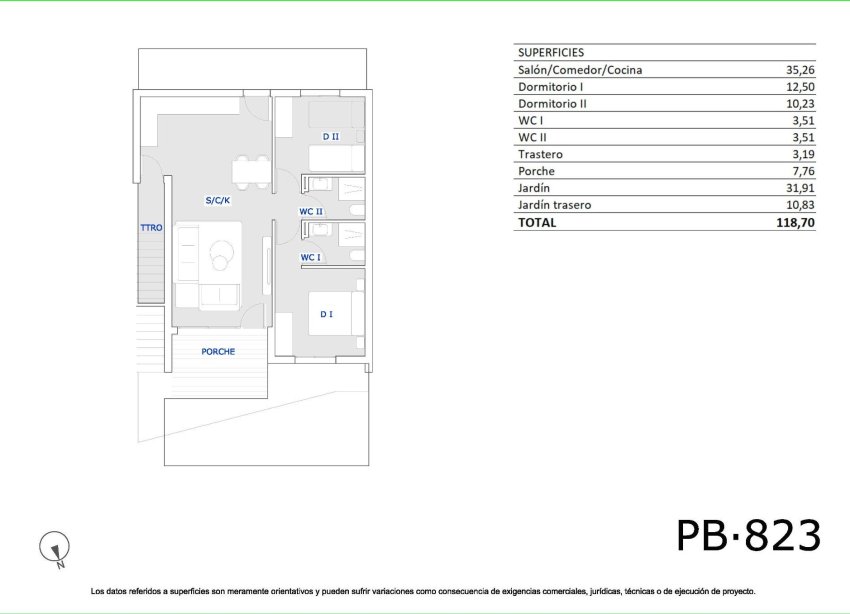 New Build - Bungalow - San Miguel de Salinas - Pueblo