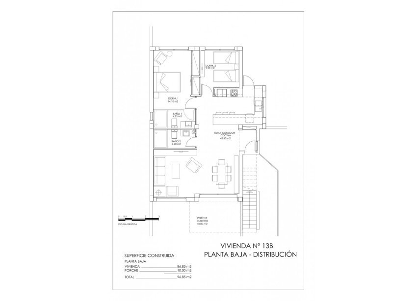 New Build - Bungalow - San Miguel de Salinas - Urbanizaciones