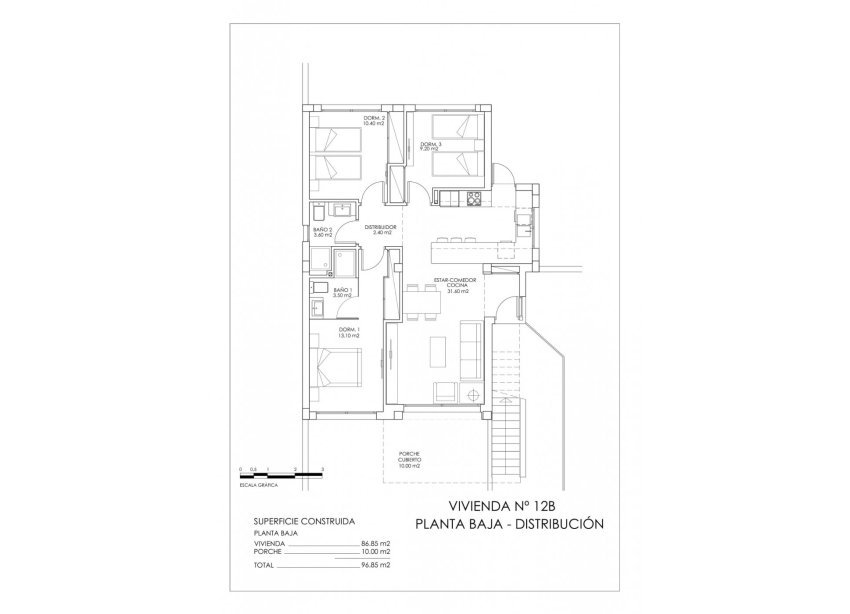 New Build - Bungalow - San Miguel de Salinas - Urbanizaciones