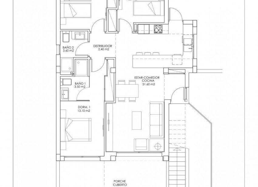 New Build - Bungalow - San Miguel de Salinas - VistaBella Golf